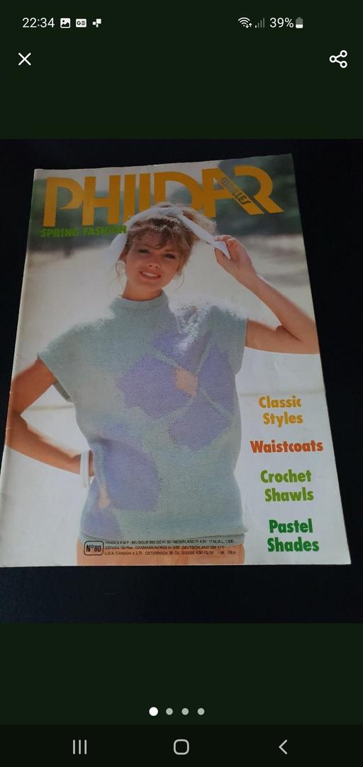 courses Upper Gornal Dudley - Photos for vintage phildar knitting book