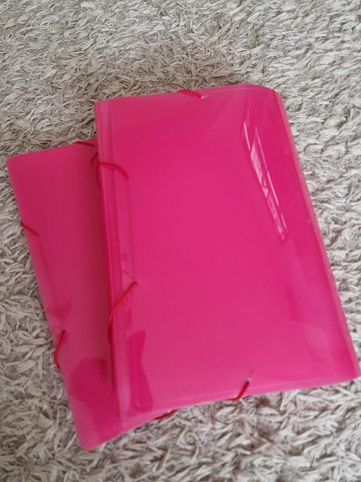 Buy & Sell Hall Green Birmingham - Photos for 2x pink A4 plastic folders