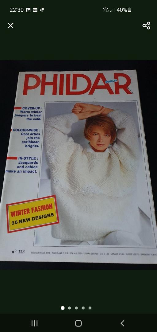 courses Upper Gornal Dudley - Photos for vintage phildar knitting book