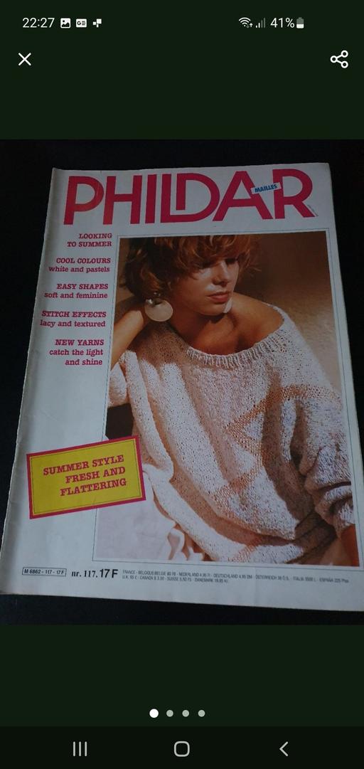 courses Upper Gornal Dudley - Photos for vintage phildar knitting book