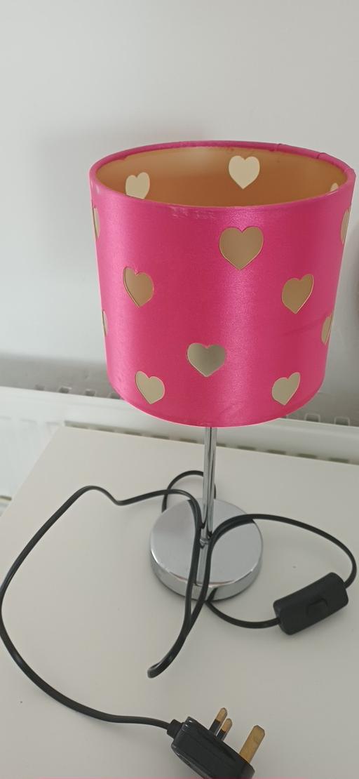 Buy & Sell Ward End Birmingham - Photos for Pink bedside table lamp