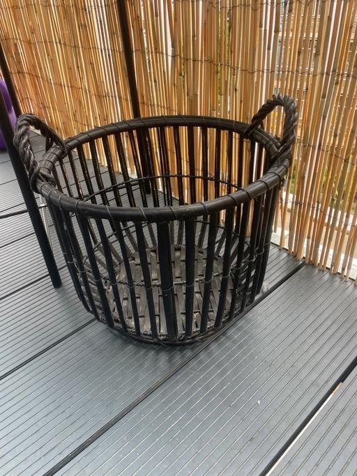 Buy & Sell Hoxton North London - Photos for Black wicker basket