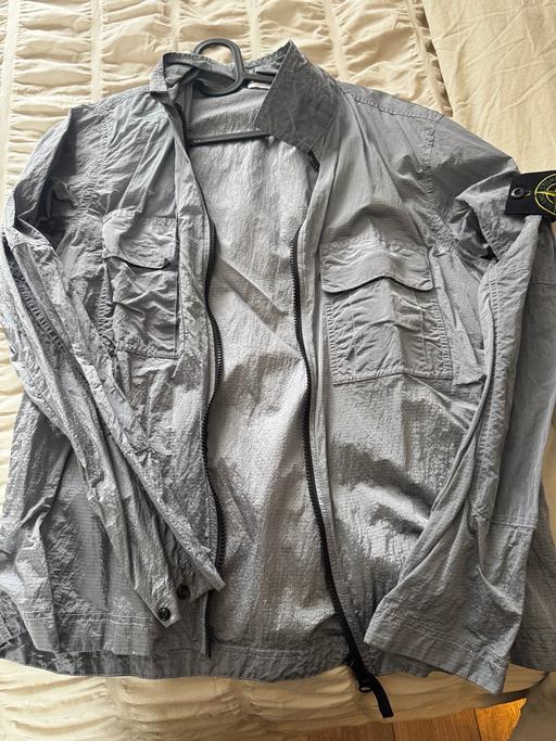 Buy & Sell Chadderton Oldham - Photos for Stone Island Nylon Overshirt Grey/Silver