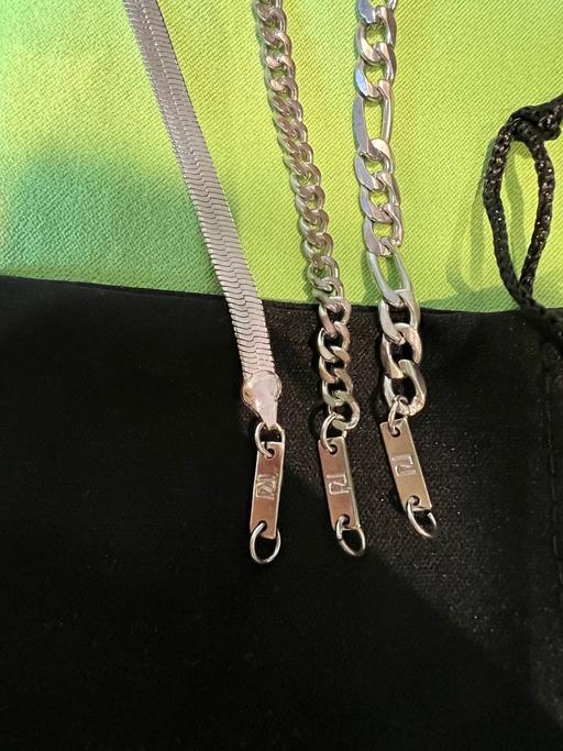 Buy & Sell Didcot South Oxfordshire - Photos for *BUNDLE* 3 stainless steel chains