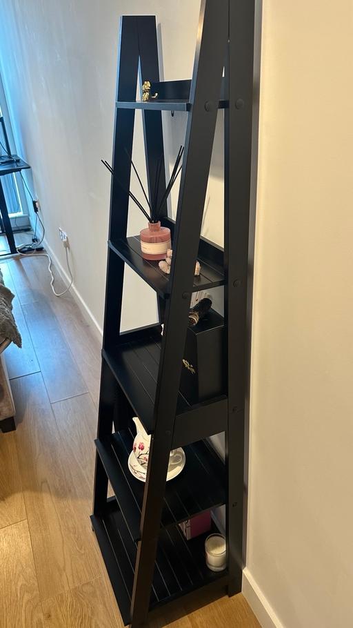 Buy & Sell Bracknell Bracknell Forest - Photos for Wooden ladder shelves in black