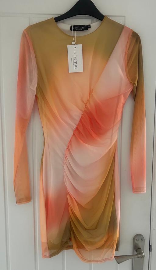 Buy & Sell Sherwood Rise Nottingham - Photos for In The Style Orange Ombré Mesh Mini Dress UK