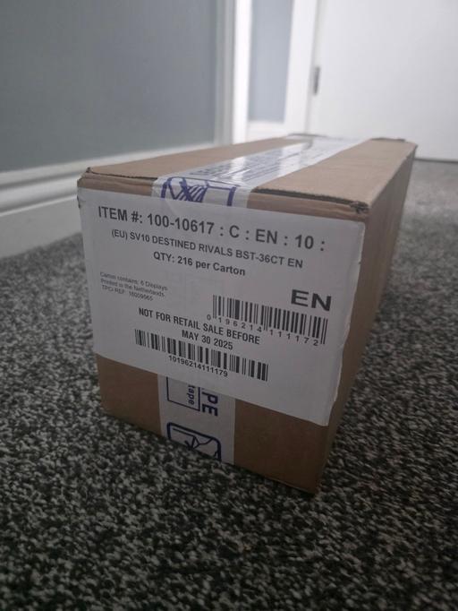Buy & Sell Didsbury Manchester - Photos for Pokemon Destined Rivals Booster Box Case