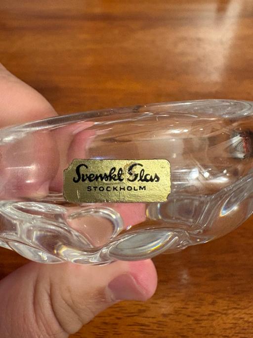 Buy & Sell East Malling Tonbridge and Malling - Photos for Svenkst glas ashtray