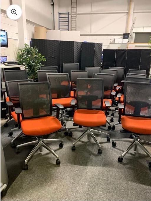 Buy & Sell Waddon South East London - Photos for Elite Mesh Back Office Chair (orange&black)