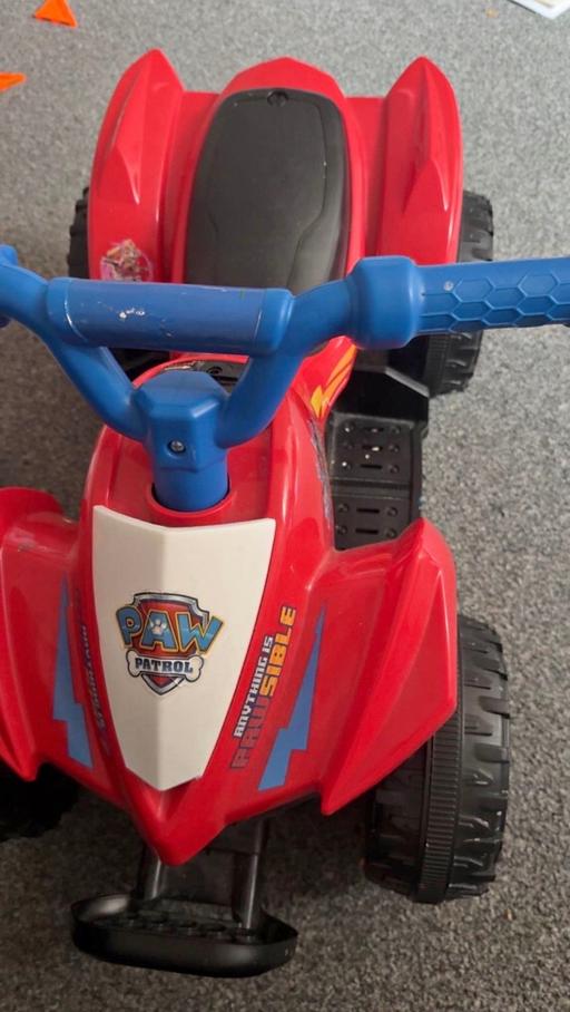 Buy & Sell Grimsby North East Lincolnshire - Photos for Paw Patrol ATV 6V Electric Battery Ride on.