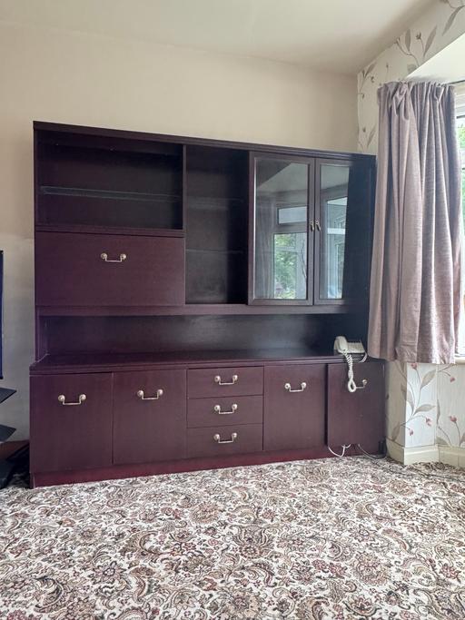 Buy & Sell Aldridge Walsall - Photos for Drinks cabinet mahogany wall cabinet FREE
