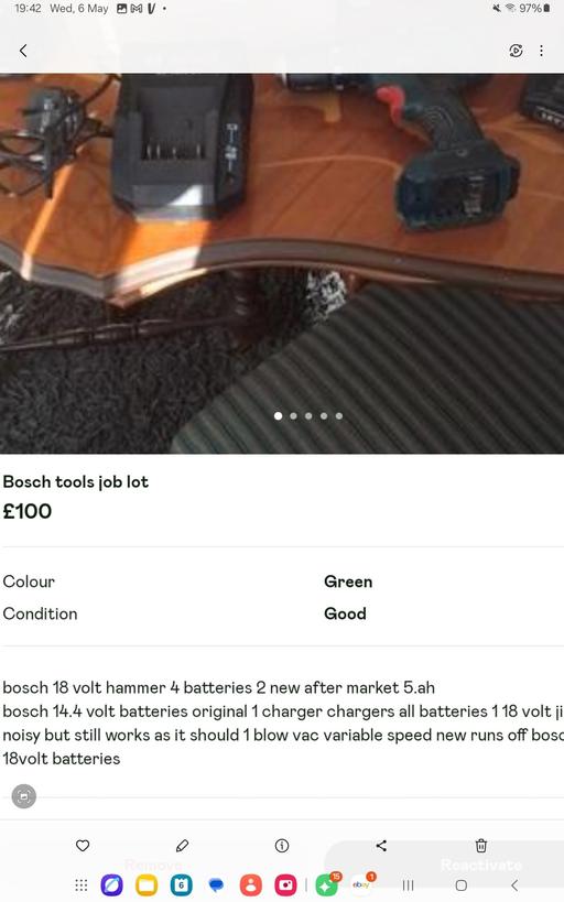 Buy & Sell Allhallows Medway - Kent - Photos for Job lot bosch