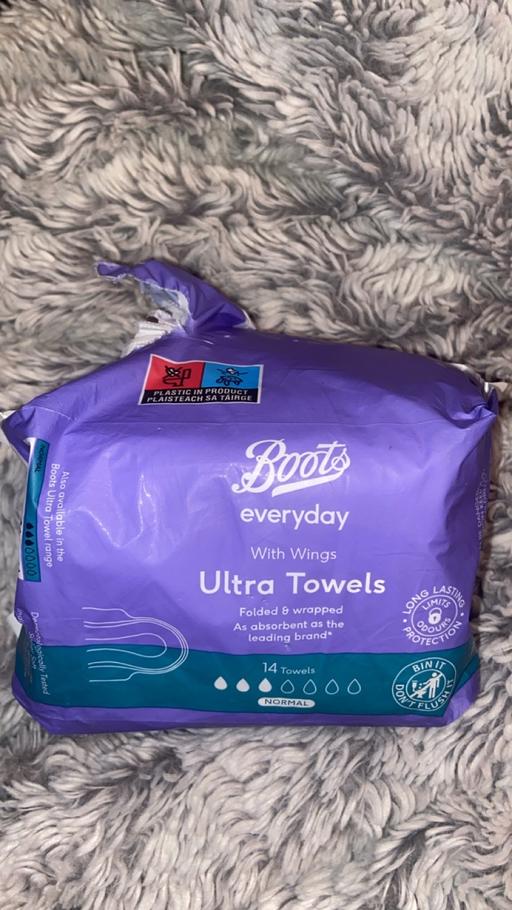  — Sanitary towels