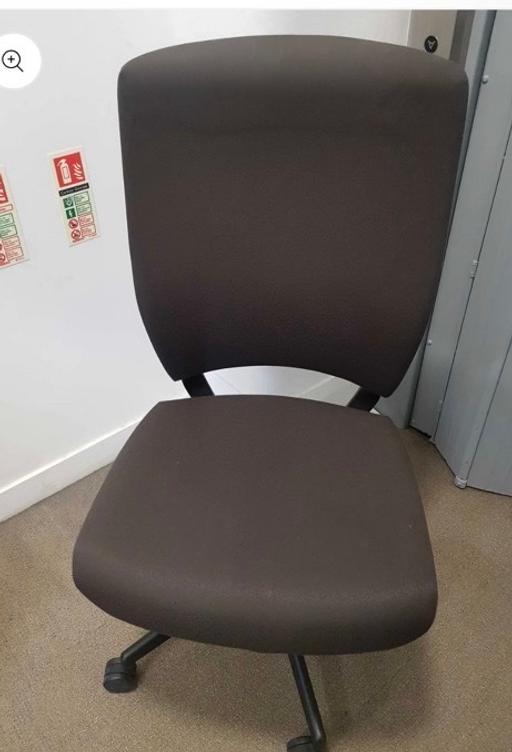Buy & Sell Waddon South East London - Photos for second hand Senator Brown Chair E640 armless