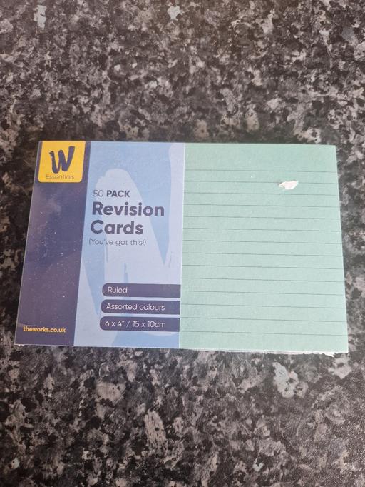 Buy & Sell Aylestone Leicester - Photos for brand new revision cards