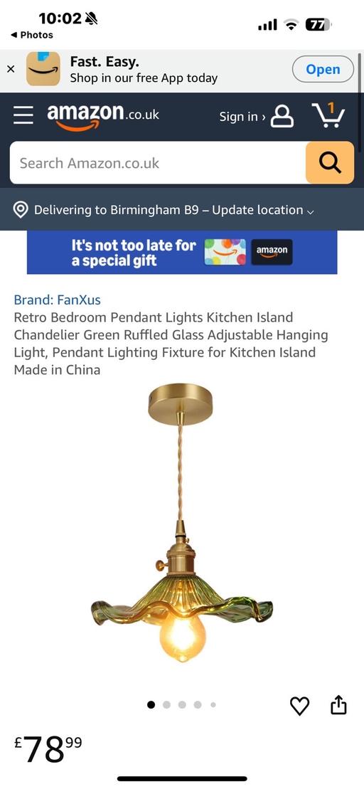 Buy & Sell Wylde Green Birmingham - Photos for Light chandelier