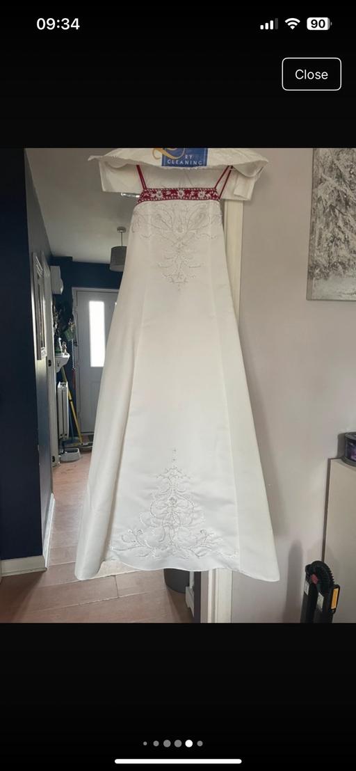 Buy & Sell Burgh Heath Reigate and Banstead - Photos for Ivory and Claret bridesmaid dress