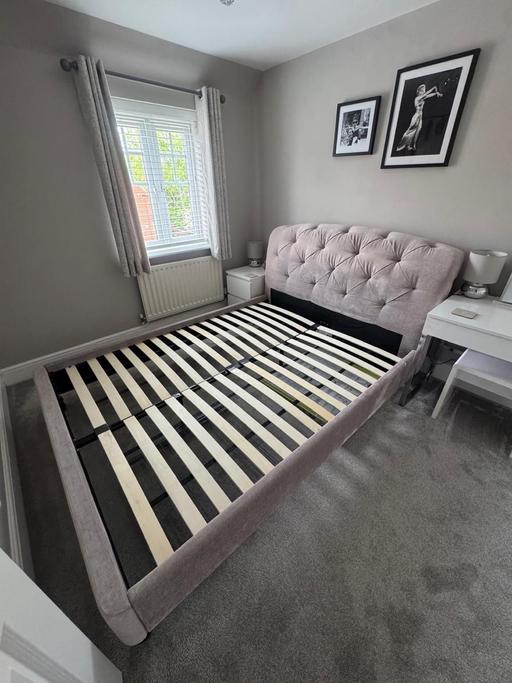 Buy & Sell Netherstowe Lichfield - Photos for King size Sleigh bed frame