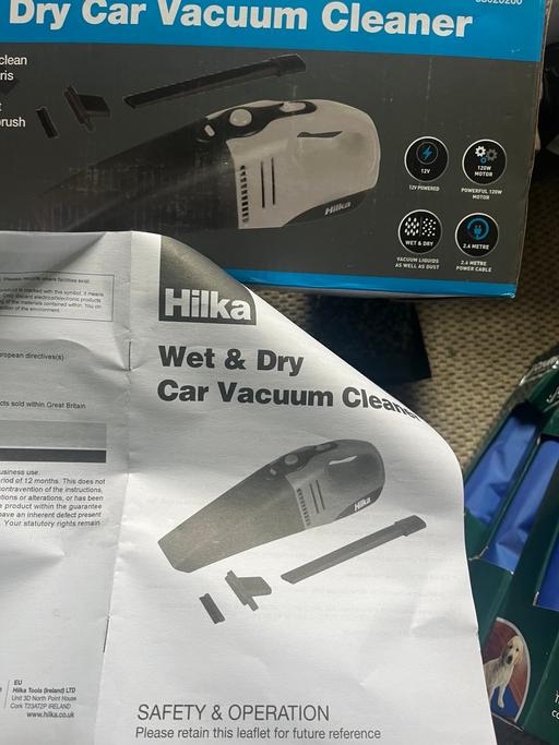 Buy & Sell Wednesfield Wolverhampton - Photos for New handheld car Hoover charges in lighter