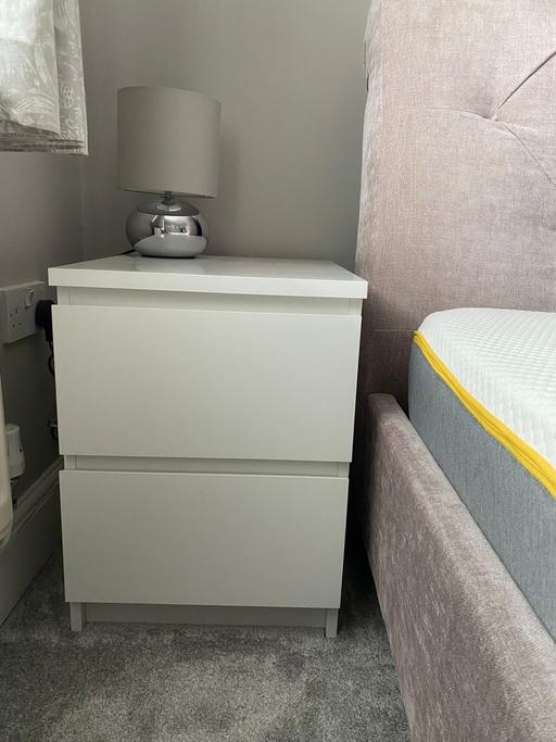 Buy & Sell Netherstowe Lichfield - Photos for Two drawer bedside cabinet