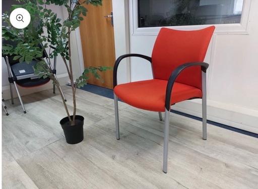 Buy & Sell Waddon South East London - Photos for Senator Meeting Chair Fabric Red Stackable