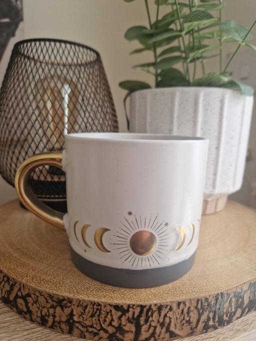 Buy & Sell Hall Green Birmingham - Photos for grey & gold sun stars & moon mug