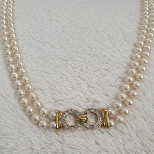 Buy & Sell Lincoln City Centre Lincoln - Photos for vintage pearl and diamanté necklace as new cd