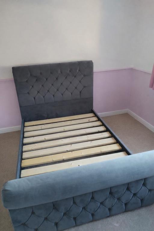 Buy & Sell Woodgate Birmingham - Photos for Grey Sleigh Bed Base