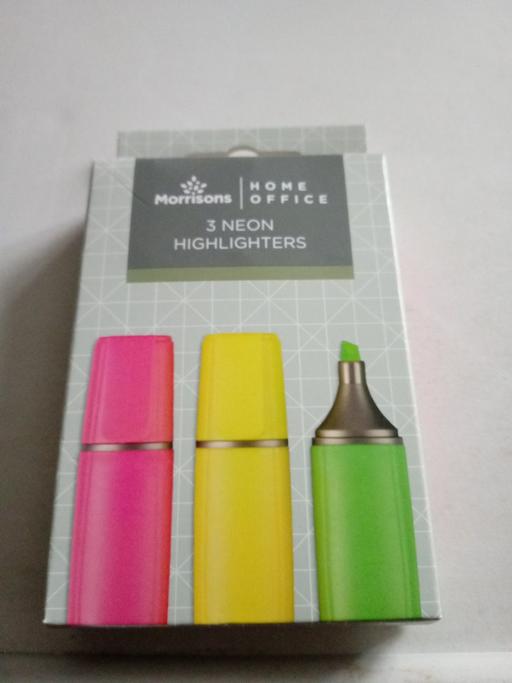 Buy & Sell Horncastle East Lindsey - Photos for new box of 3 NEON HIGHLIGHTERS