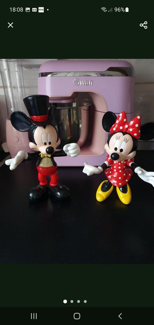 Buy & Sell Upper Gornal Dudley - Photos for vintage mickey & minnie mouse figures x 2