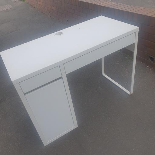 Buy & Sell Pensnett Dudley - Photos for IKEA White Desk With Shelves & Draws, Clean ,