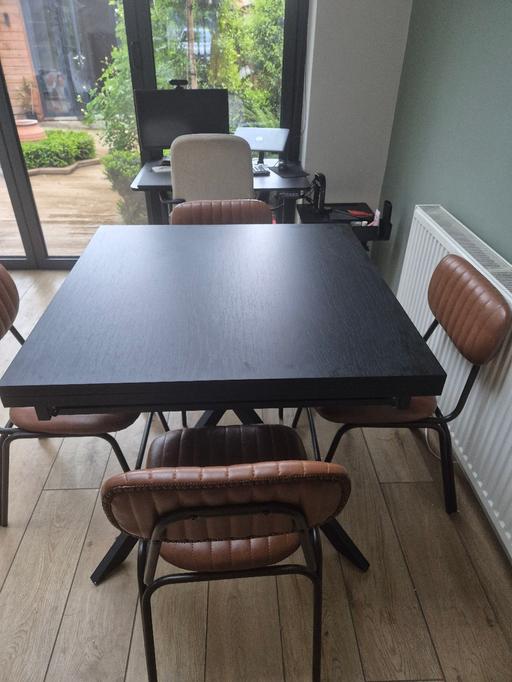 Buy & Sell Castelnau South West London - Photos for Extending Square Dining Table - Brand New