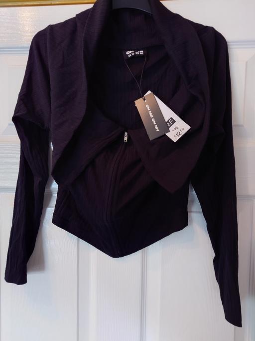 Buy & Sell Woodthorpe Charnwood - Photos for Women's black zip up top size 12