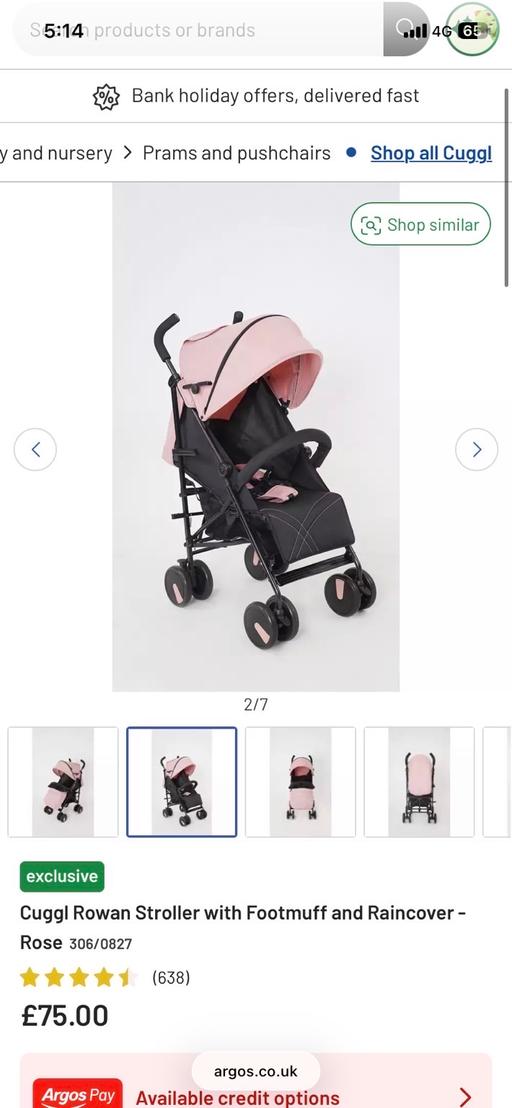 Buy & Sell Small Heath Birmingham - Photos for Cuggl rowan stroller