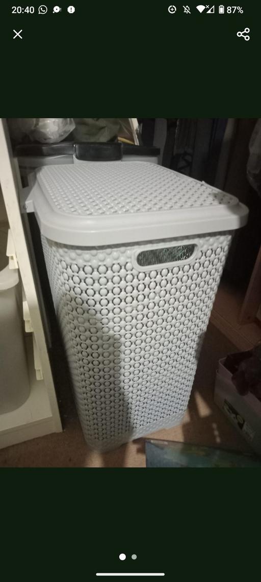 Buy & Sell Bournville Birmingham - Photos for Laundry basket grey