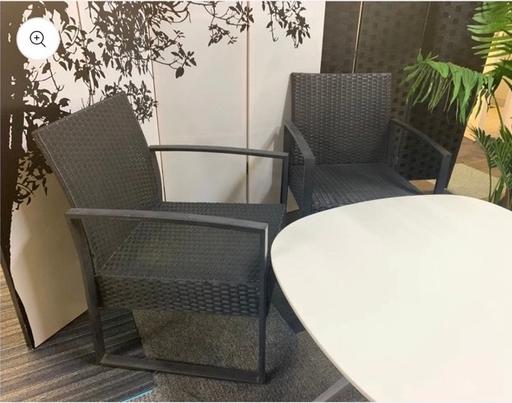 Buy & Sell Waddon South East London - Photos for Two Grey Rattan Patio garden chair