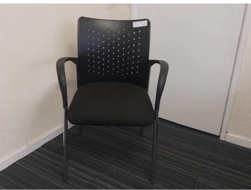 Buy & Sell Waddon South East London - Photos for Black Meeting Chairs