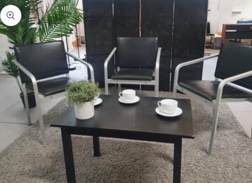 Buy & Sell Waddon South East London - Photos for Thonet stacking leather conference chairs