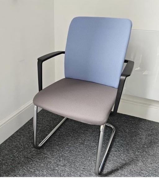 Buy & Sell Waddon South East London - Photos for Blue, Grey Padded Meeting Visitor Chairs