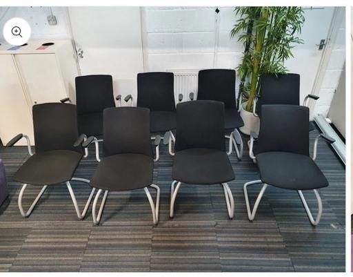 Buy & Sell Waddon South East London - Photos for Black meeting chair