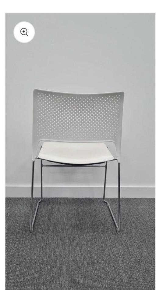 Buy & Sell Waddon South East London - Photos for White Orangebox Cors Chairs