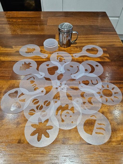 Buy & Sell Bradmore Wolverhampton - Photos for NEW Choc shaker & 16 stencils