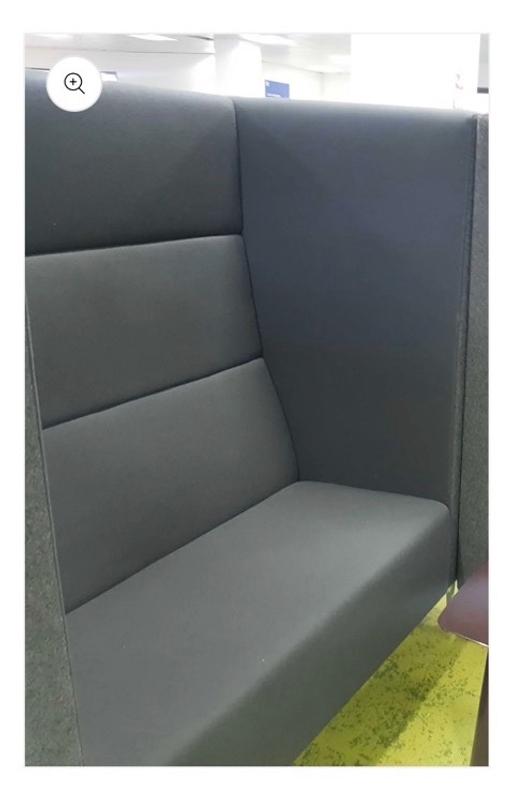 Buy & Sell Waddon South East London - Photos for Grey High back Sofa Seating Moduar Booth