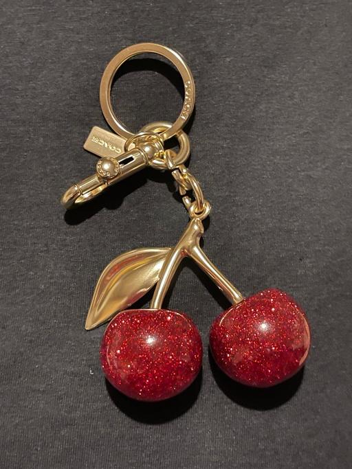 Buy & Sell Portland Park Northumberland - Photos for Coach Cherry Bag Charm in Resin with Glitter
