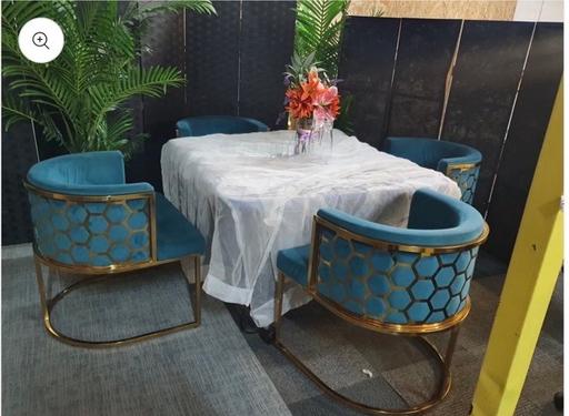 Buy & Sell Waddon South East London - Photos for Modern Blue Living Room Accent Chair Hotel