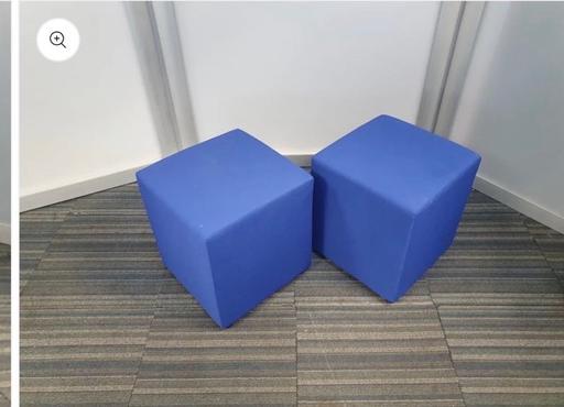 Buy & Sell Waddon South East London - Photos for Blue Cube Reception Stool