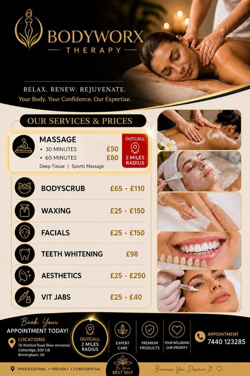 Buy & Sell Kings Norton Birmingham - Photos for waxing , massage, Facials, teeth whitening