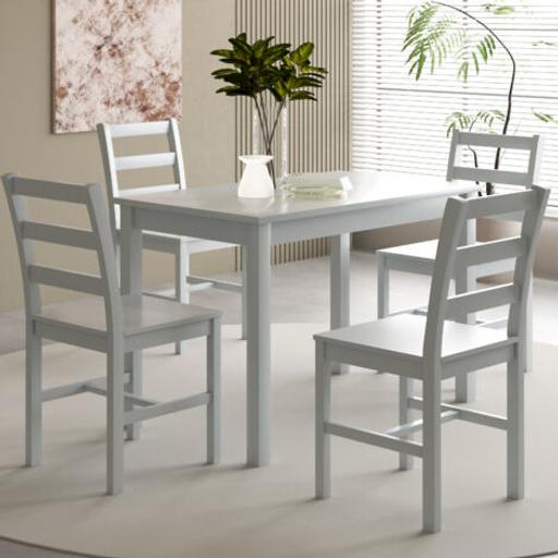 Buy & Sell Manchester City Centre Manchester - Photos for Holcombe 4 seater wooden dining set all grey