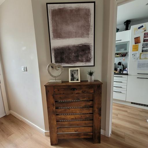 Buy & Sell Ryarsh Tonbridge and Malling - Photos for Rustic wooden brown radiator cover with draw