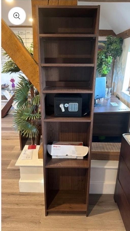 Buy & Sell Waddon South East London - Photos for Second hand Tall Slimline Walnut Shelving